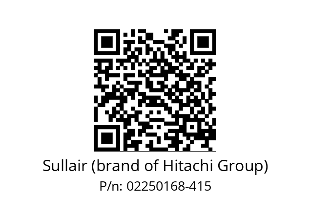   Sullair (brand of Hitachi Group) 02250168-415