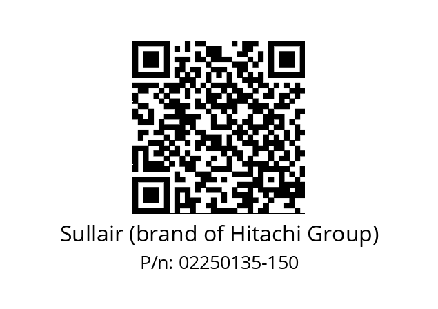   Sullair (brand of Hitachi Group) 02250135-150