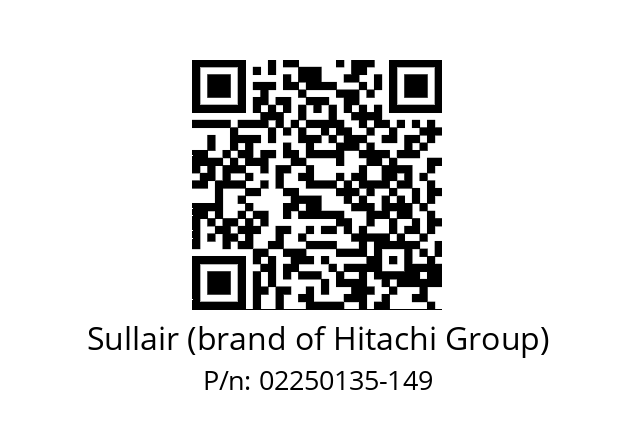   Sullair (brand of Hitachi Group) 02250135-149