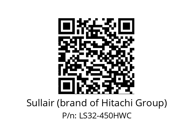   Sullair (brand of Hitachi Group) LS32-450HWC