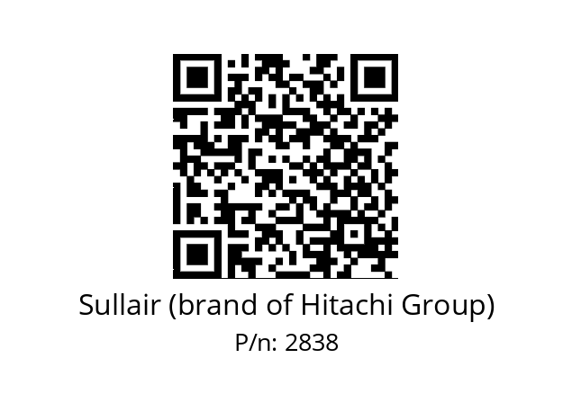   Sullair (brand of Hitachi Group) 2838