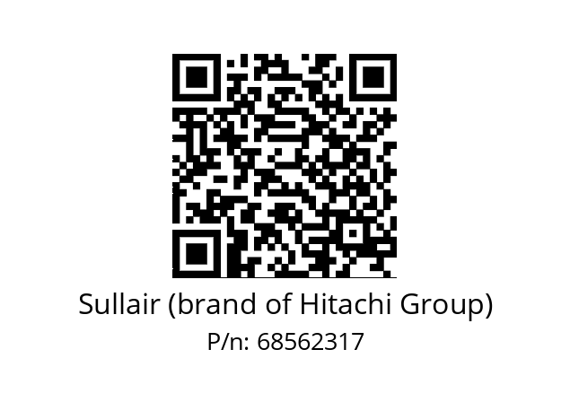   Sullair (brand of Hitachi Group) 68562317