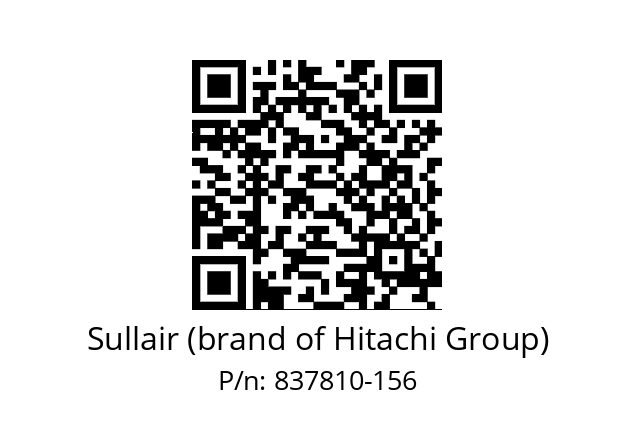   Sullair (brand of Hitachi Group) 837810-156