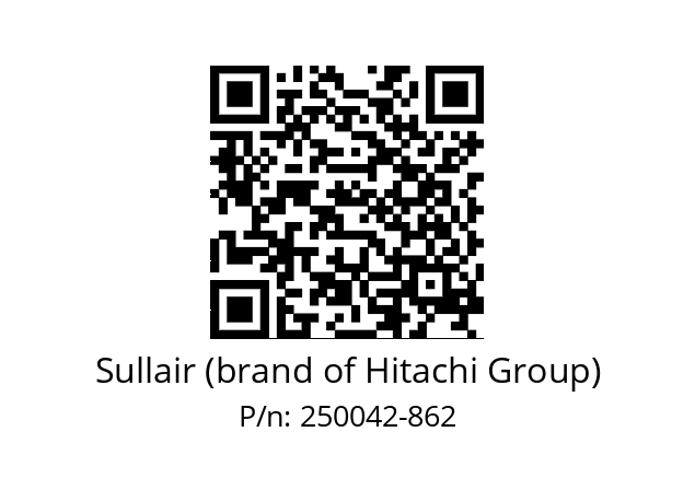   Sullair (brand of Hitachi Group) 250042-862