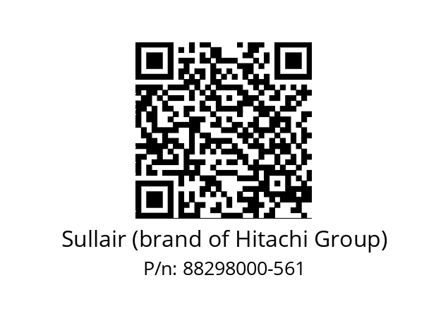   Sullair (brand of Hitachi Group) 88298000-561