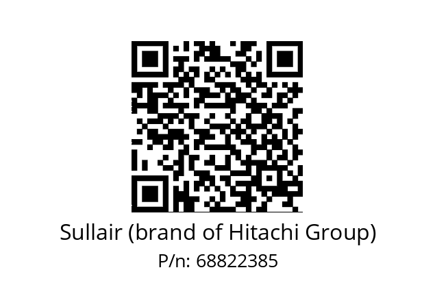   Sullair (brand of Hitachi Group) 68822385