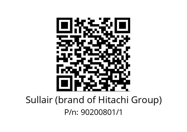   Sullair (brand of Hitachi Group) 90200801/1