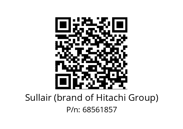   Sullair (brand of Hitachi Group) 68561857