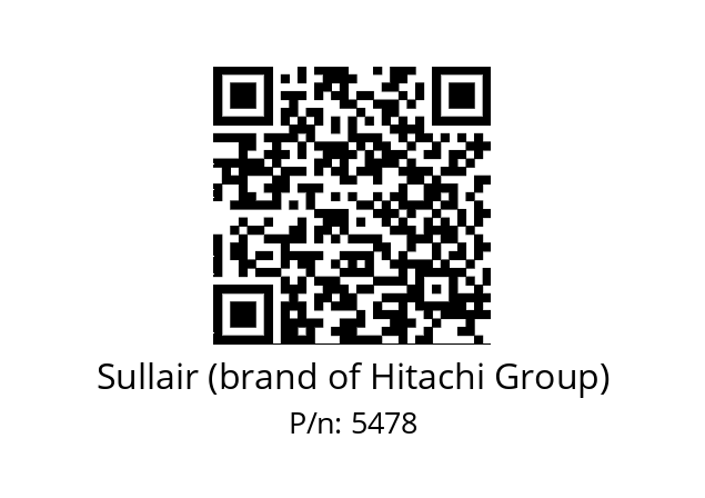   Sullair (brand of Hitachi Group) 5478