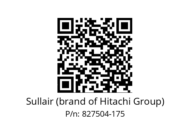   Sullair (brand of Hitachi Group) 827504-175