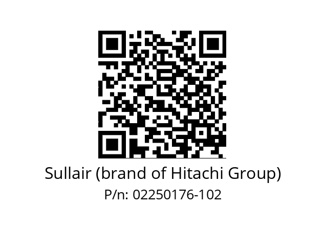   Sullair (brand of Hitachi Group) 02250176-102