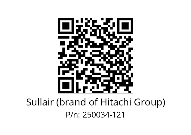   Sullair (brand of Hitachi Group) 250034-121