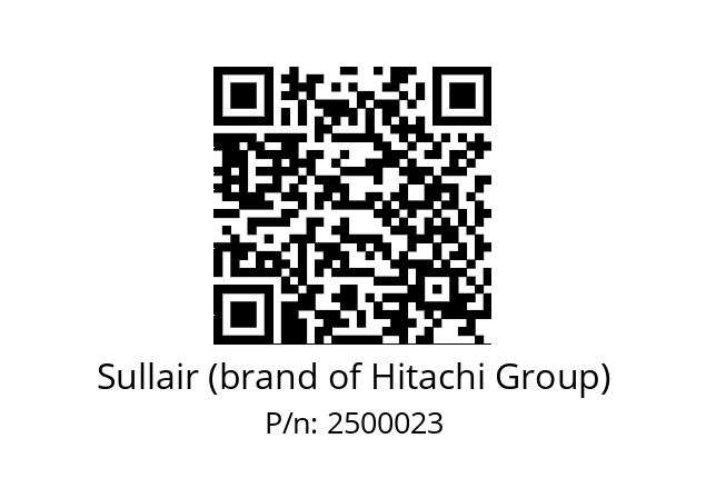   Sullair (brand of Hitachi Group) 2500023