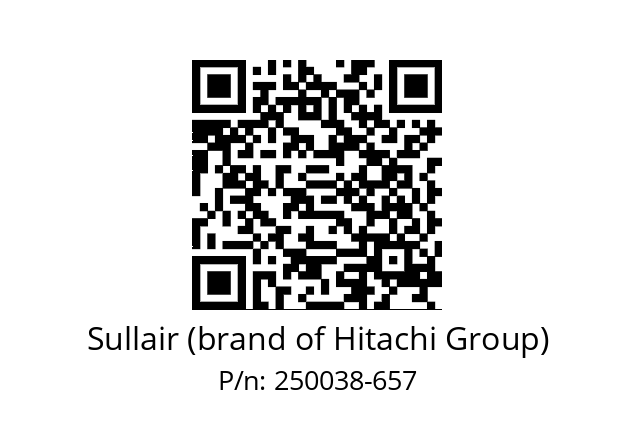   Sullair (brand of Hitachi Group) 250038-657