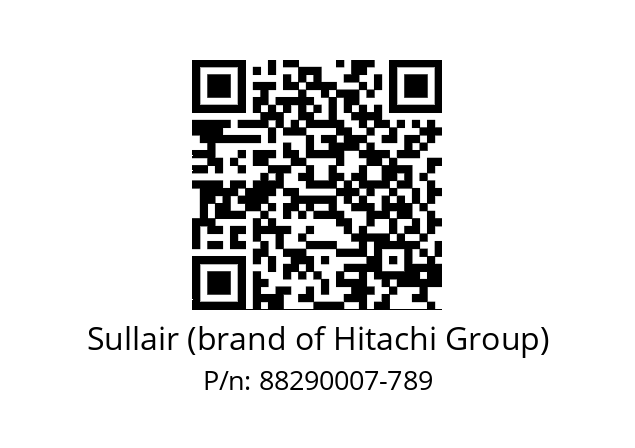   Sullair (brand of Hitachi Group) 88290007-789