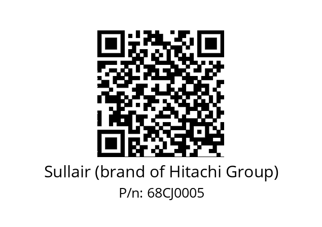   Sullair (brand of Hitachi Group) 68CJ0005