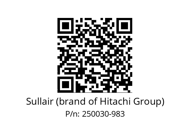   Sullair (brand of Hitachi Group) 250030-983