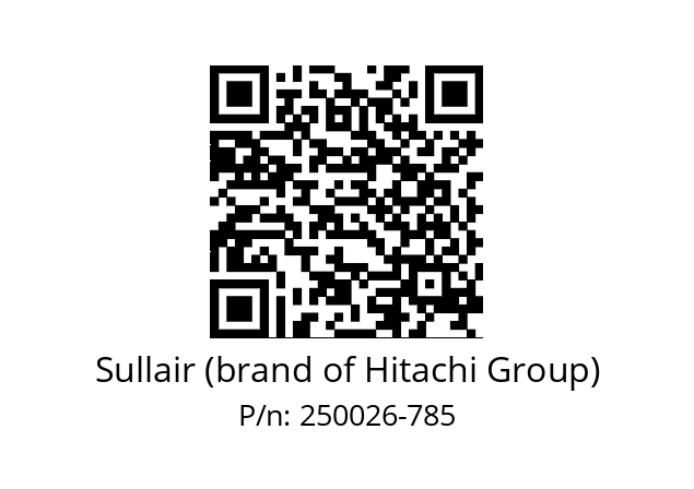   Sullair (brand of Hitachi Group) 250026-785