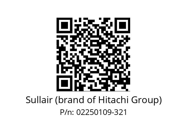   Sullair (brand of Hitachi Group) 02250109-321