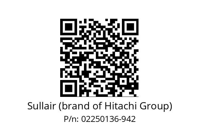   Sullair (brand of Hitachi Group) 02250136-942