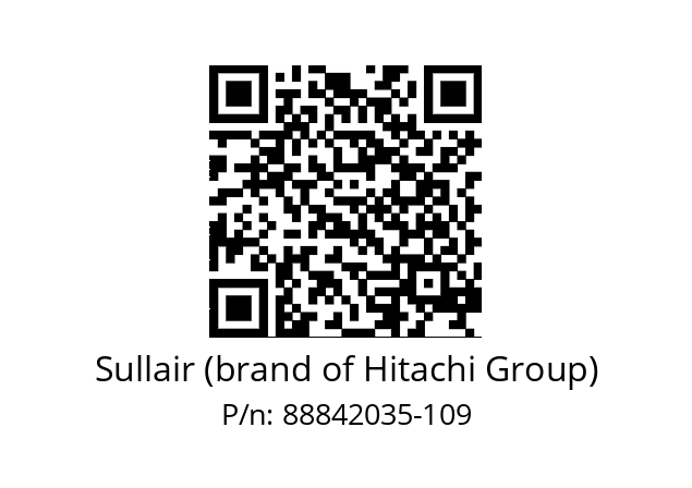   Sullair (brand of Hitachi Group) 88842035-109