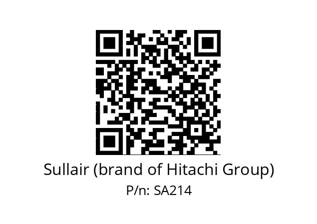   Sullair (brand of Hitachi Group) SA214