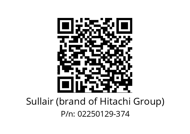   Sullair (brand of Hitachi Group) 02250129-374