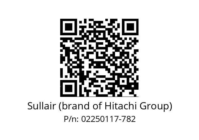   Sullair (brand of Hitachi Group) 02250117-782