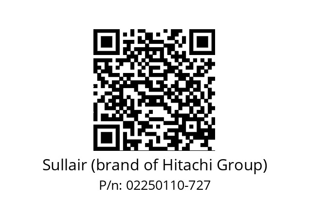   Sullair (brand of Hitachi Group) 02250110-727