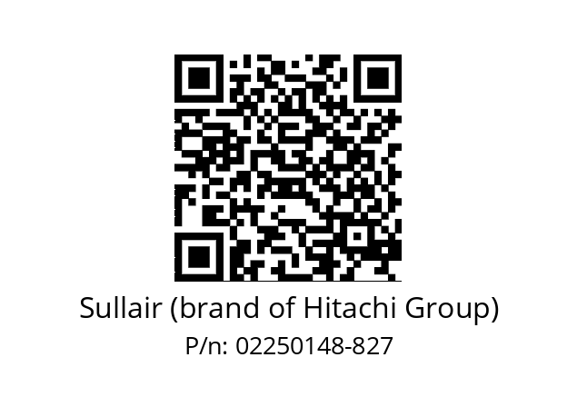   Sullair (brand of Hitachi Group) 02250148-827