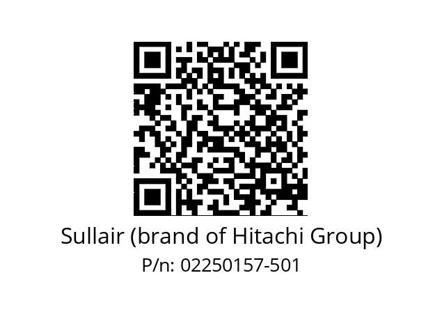   Sullair (brand of Hitachi Group) 02250157-501