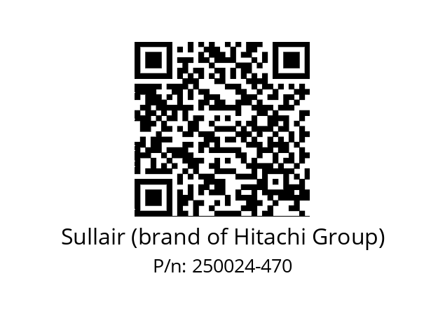   Sullair (brand of Hitachi Group) 250024-470