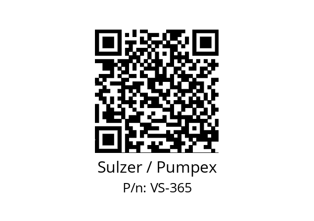   Sulzer / Pumpex VS-365