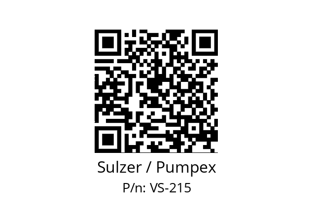   Sulzer / Pumpex VS-215