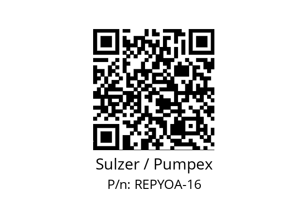   Sulzer / Pumpex REPYOA-16