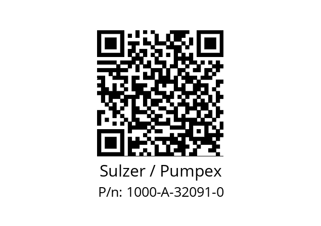   Sulzer / Pumpex 1000-A-32091-0