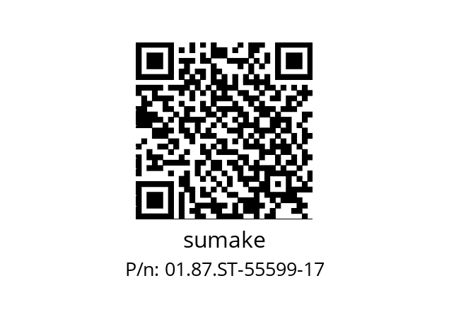   sumake 01.87.ST-55599-17