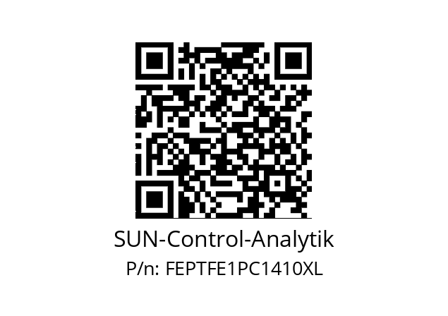   SUN-Control-Analytik FEPTFE1PC1410XL