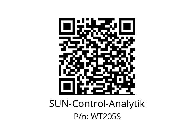   SUN-Control-Analytik WT205S