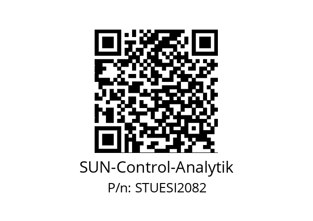   SUN-Control-Analytik STUESI2082