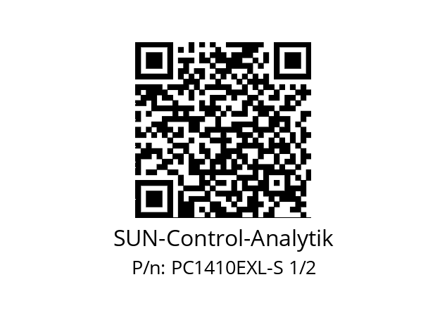   SUN-Control-Analytik PC1410EXL-S 1/2