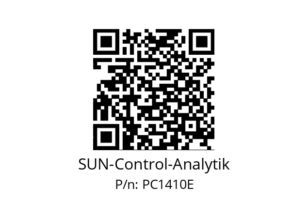   SUN-Control-Analytik PC1410E