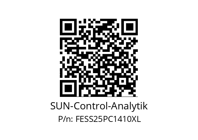   SUN-Control-Analytik FESS25PC1410XL