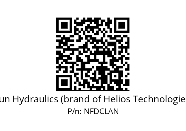   Sun Hydraulics (brand of Helios Technologies) NFDCLAN