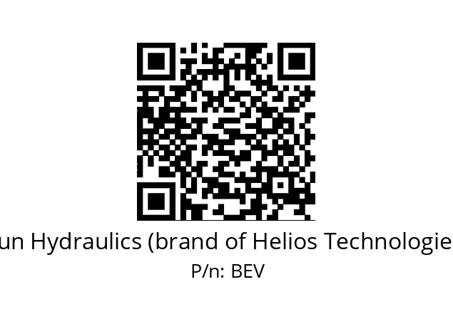   Sun Hydraulics (brand of Helios Technologies) BEV