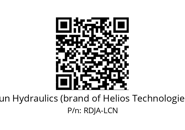   Sun Hydraulics (brand of Helios Technologies) RDJA-LCN