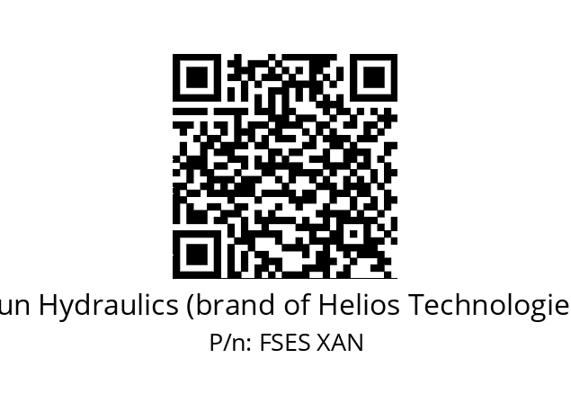   Sun Hydraulics (brand of Helios Technologies) FSES XAN