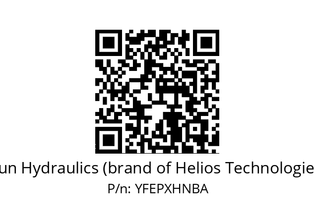   Sun Hydraulics (brand of Helios Technologies) YFEPXHNBA