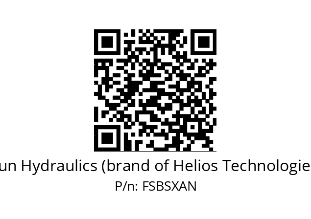   Sun Hydraulics (brand of Helios Technologies) FSBSXAN