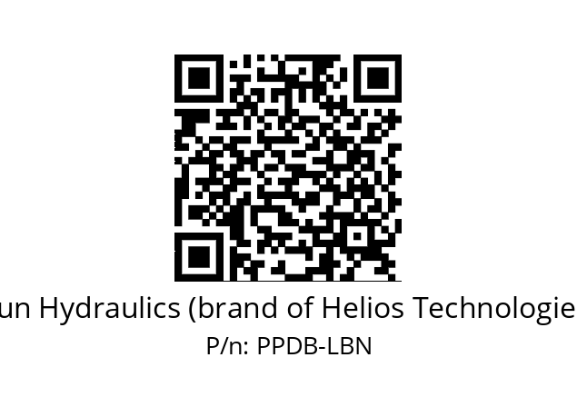   Sun Hydraulics (brand of Helios Technologies) PPDB-LBN